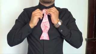 Tie a Bow Tie diy  you can be a Bowtie Boss too [upl. by Yak]