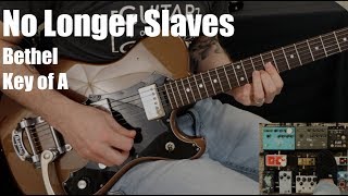 No Longer Slaves  Lead Guitar  Bethel [upl. by Cruz47]