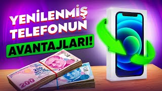 5000 TL daha ucuza taksitle iPhone 12 almak Yenilenmiş telefon avantajları [upl. by Nylia]