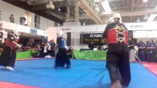 Haidong Gumdo  Sparring  Juche Kwan [upl. by Leigh]