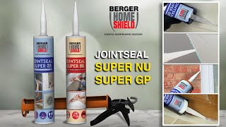 Silicon Sealant  BERGER HOME SHIELD JOINTSEAL SUPER NU GP [upl. by Shurlocke735]