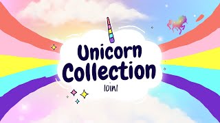 Sleep Stories for Kids  UNICORN COLLECTION 10in1  Sleep Meditations for Children [upl. by Royo406]