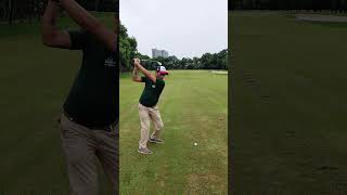 Golf iron shot golfgolfclubgolfchannelgolfswinggolfaroundpgagolflife golfingworld [upl. by Haneeja193]