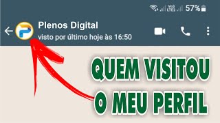 como saber quem visualizou o seu perfil no whatsapp [upl. by Iglesias]