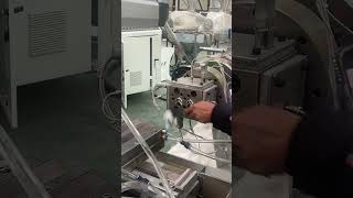 PVC profile production line machine plasticextruder [upl. by Einnaf]