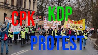 Protest przeciwko CPK  KDP • Mikołów ŚLĄSK [upl. by Divine]