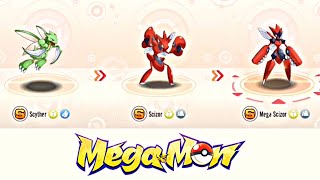 How to evolve Scizor into Mega Scizor  Megamon Asia [upl. by Magnusson]