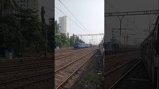 Virar station train railwayvideo 🇮🇳 [upl. by Sloatman]