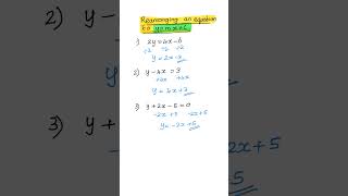 Rearranging the equation to ymxcalgebrageometrymathsgcseeasy [upl. by Rutherfurd]