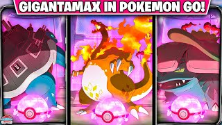 Gigantamax Takes 40 TRAINERS to Beat Gigantamax is Coming to Pokémon GO [upl. by Hughett]