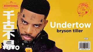 Bryson Tiller  Undertow Visualizer [upl. by Lladnek970]