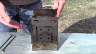 How The Folding Firebox Camp Stove Controls Expansion To Avoid Warpage [upl. by Dewey]