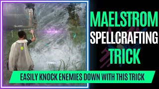 Maelstrom Spellcrafting Challenge Trick  Knock Down Enemies Easily  Forspoken Spellcrafting Guide [upl. by Ahmed]