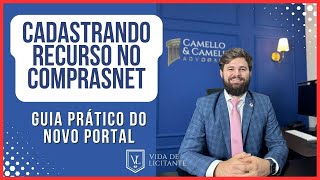 Como cadastrar recurso no comprasnet  Novo portal [upl. by Shute431]