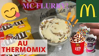 😋😋 Recette facile de glace McFlurry maison avec Thermomix [upl. by Greenberg]