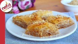 EL AÇMASINI ARATMAYAN PRATİK BAKLAVA  Hazır baklava yufkasından [upl. by Brittany523]