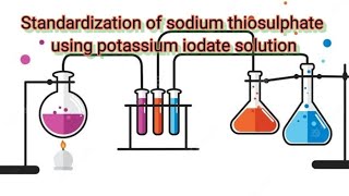 Standardization of sodium thiosulphate using potassium iodate solution [upl. by Warton529]