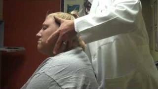 Chiropractic Adjustment By Cincinnati Chiropractor [upl. by Allix]