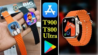 App Store in T900 ultra smart watch  Play Games in T900 smart watch Dz09  Apple watch  Gadgets [upl. by Ahsinal]