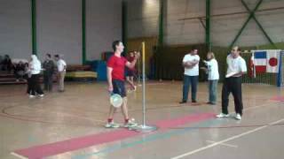 Egypt vs France 12 World Speedball Championship 2008 スピードボール Mens Singles [upl. by Jacobsen]