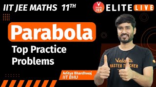 Parabola Class 11  Top Practice Problems  JEE Main  JEE Advanced Aditya Sir Vedantu [upl. by Enatan249]