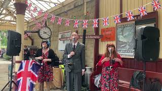 Christopher and The Robins 1940s Weekend 2024 [upl. by Hayyifas240]