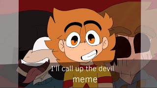 I’ll call up the devil meme scott pilgrim horror AU [upl. by Nerred]