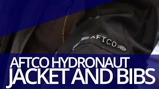 AFTCO Hydronaut Waterproof Jacket and Bibs [upl. by Claudian851]