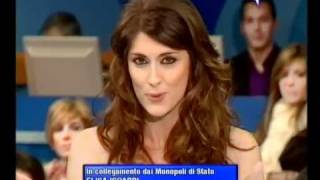 Elisa Isoardi  Affari tuoi 6 gennaio 2010 [upl. by Leahcam191]