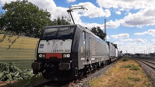 Führerstandsmitfahrt Baureihe 189 Nienburg Weser nach Bremen Grolland [upl. by Anelet183]