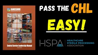 How to Pass the CHL Exam EASY  Certified Healthcare Leadership sterileprocessing leadership [upl. by Tempa]