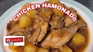 EASY CHICKEN HAMONADO RECIPE [upl. by Suoirrad]