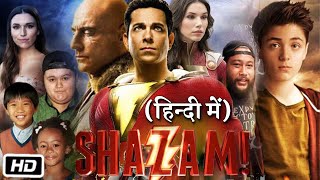 Shazam 2019 Full HD Movie in Hindi Explanation  Zachary Levi  Mark Strong [upl. by Yffub285]