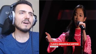 Claudia Emmanuela Santoso  Never Enough  Voice of Germany 2019  Blinds Reaction [upl. by Namwob]