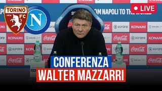 Mazzarri in conferenza stampa per Torino Napoli 🎙️ VIDEO INTEGRALE ⚽ Serie A [upl. by Niahs438]