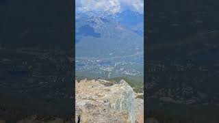 View down from Blackcomb mountain in Whistler Canada [upl. by Gudrun]