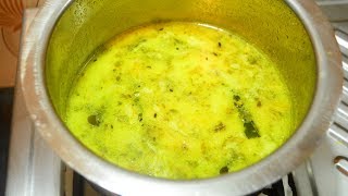 महाराष्ट्रीयन दही कढ़ी  Maharashtrian Dahi Kadhi  Dahi Kadhi in marathi  Kadhi Recipe [upl. by Hastie]