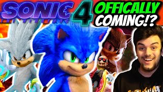 Sonic Movie 4 Officially In The Works  New Characters TV Shows amp More Planned [upl. by Leonor528]