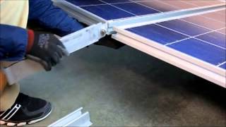 Zep Solar ZS Aero Installation  RENVUcom [upl. by Ahsead]