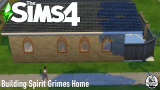 The Sims 4  The Rise of Spirit Grimes  Building the Grimes Home [upl. by Mrots]