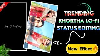 A Mor Jan Rupa Khortha Romantic Status Video Editing Tre Style Editing Feel Tha Song 😇💖🤗💗 [upl. by Ridgley397]