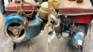 how to repair a 10 year old China 170F diesel engine [upl. by Hecklau992]