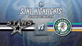 HIGHLIGHTS Battlefords North Stars at La Ronge Ice Wolves Oct 26 2024 [upl. by Ardnohs732]