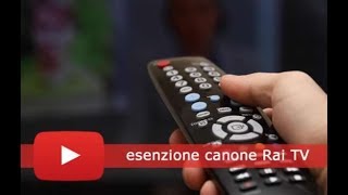 Canone Rai 2018 Modulo di esenzione entro il 31 gennaio 2018 [upl. by Namso308]