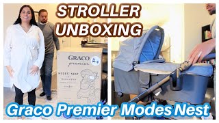 Graco Premier Modes Nest 3 in 1 Travel System Unboxing 2024 [upl. by Linneman446]