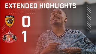 Extended Highlights  Hull City 0  1 Sunderland AFC [upl. by Halli]