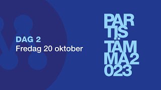 Partistämma Umeå 2023 FREDAG 20 oktober [upl. by Alcus314]