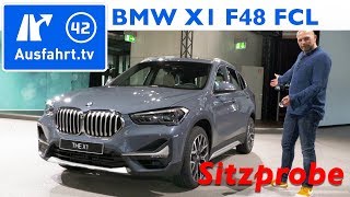 2019 BMW X1F48 FCL xDrive20i  Weltpremiere Sitzprobe kein Test [upl. by Austen]