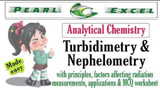 Easy way to understand turbidimetry and nephelometry concepts [upl. by Dalt]