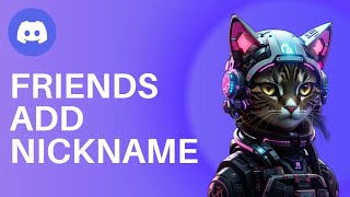 How To Add Nickname To Your Friends On Discord Mobile [upl. by Scurlock455]